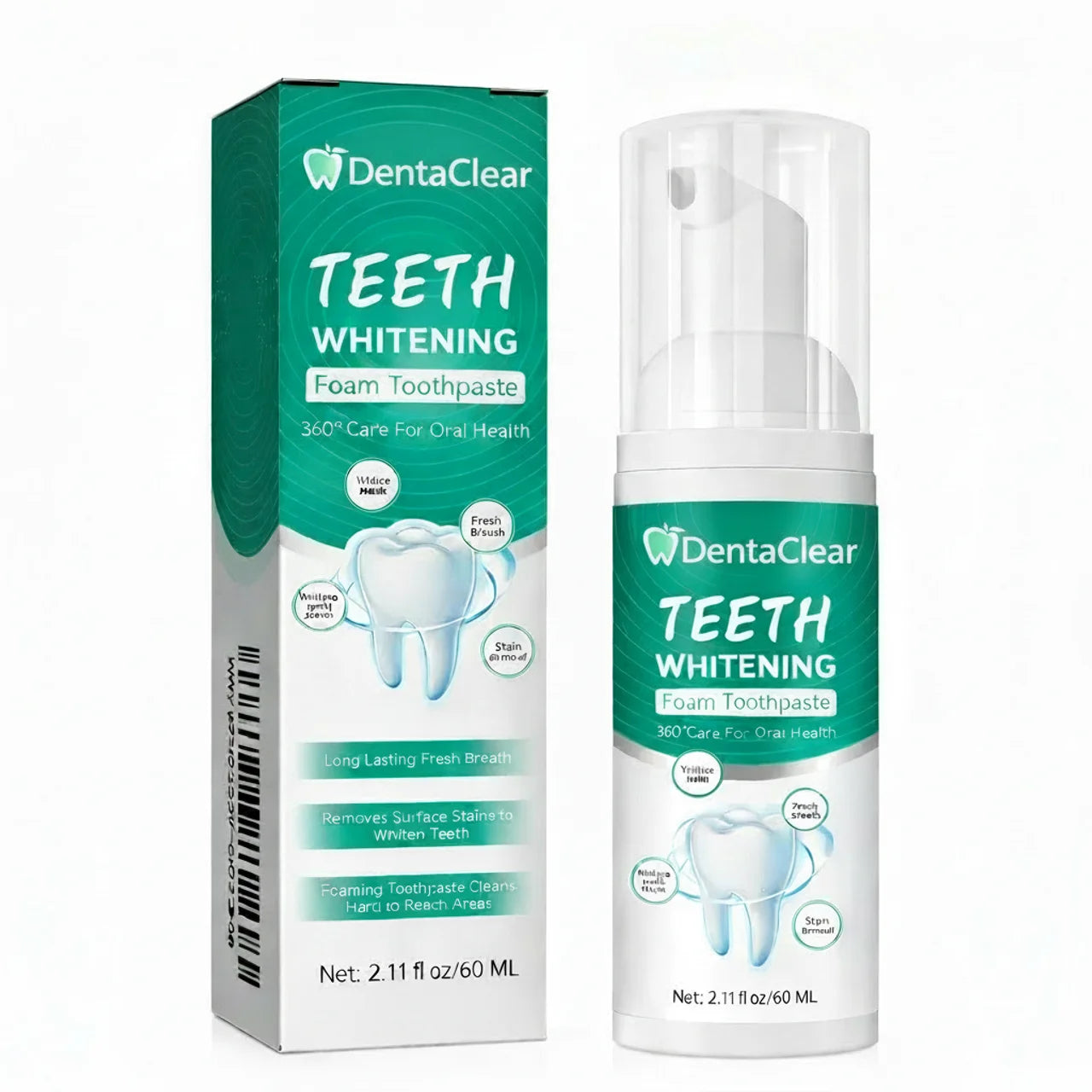 DentalClear One Teeth Whitening Foam